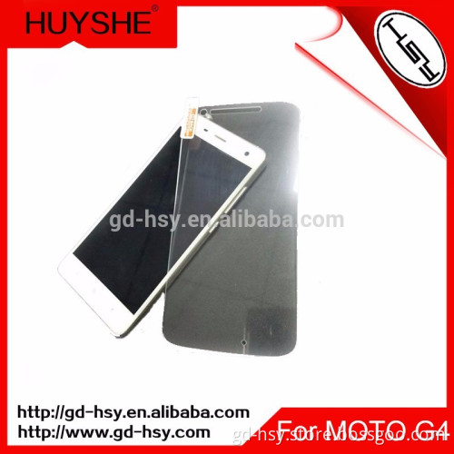HUYSHE mobile phone for Mortorola Moto G4 anti-broken 0.3mm tempered glass screen protector for Moto G4